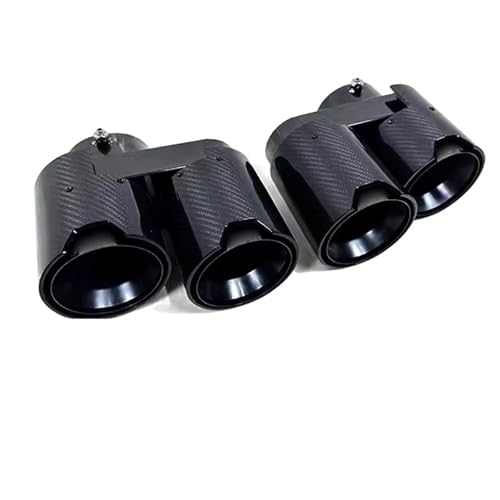 Embout carbone pour personnaliser échappement BMW X5 X6 X7