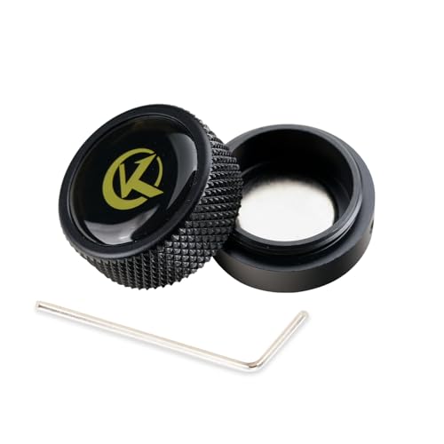 KONLLEN Chalk Holder Magnetic Clip Aluminum Alloy Chalk Tip Holder for Billiard Pool Snooker Billiard Accessories