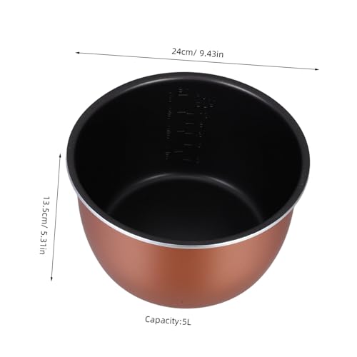 Repuesto olla interior antiadherente para olla eléctrica de arroz miniatura 2