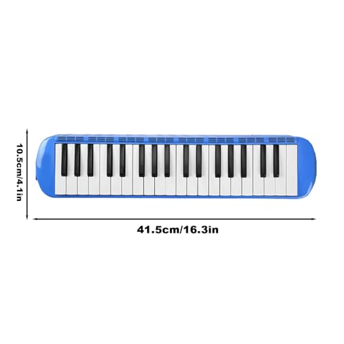 Mélodica à bouche stable avec double tubes instrument et talk box 32 touches