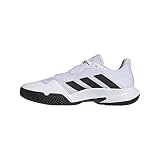 adidas Herren Courtjam Control M Tennisschuhe, Schwarz-Weiß, 44 2/3 EU