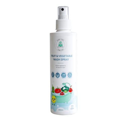 Natürlicher Obstreiniger Spray für Obst und Gemüse, frei von Phosphaten, 250 ml Cover