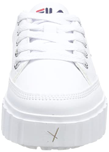 FILA Sandblast Kids Sneaker, White, 32 EU