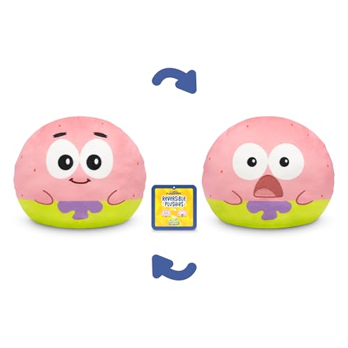 Image of TeeTurtle Reversible Spongebob Patrick Star 6 Inch Flip Plush