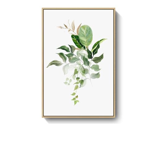 MJKQ9 �Ǐ��� �C���e���A �X�^�C��6 �A�[�g�p�l�� �A�[�g�{�[�h �{�^�j�J�� ���r���O �k�� ���_�� �V���v�� ���� �Ǌ|�� ������� �ؘg�t�� ���m�g�[�� 40*60cm �z�e�� �E�H�[���A�[�g �ΐF�̗t �E�H�[���f�R���[�V���� ���� ���̊� �G 