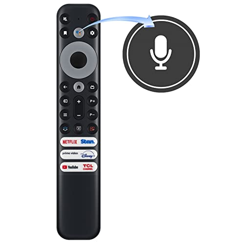 VINABTY RC902V FAR1 Replacement Voice Remote Control Applicable For TCL Smart TV 43S5400AK 43C639 65R635 75R635 43S446 32S60A 42S6500 65P735K 75C635K 50C639 55C639 65C639 75C639 55R635 50S446 50S546 - Image 2