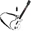 White-PC Figure-8 Guitar