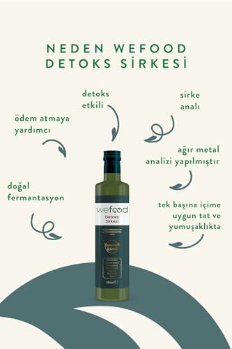 Wefood D-tox Sirkesi 250 ml (Doğal Fermantasyon) - Görsel 3
