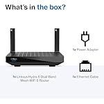 Linksys AX2200 | Dual-Band Mesh WiFi 6 Router | 2.2 (AX2200) Speeds | Connect 15+ Devices | 1500 Sq Ft Coverage | 2024 Release, Black - Image 5