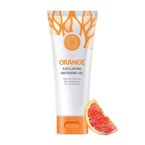 2pcs Orange Exfoliating Whitening Gel Orange Exfoliating Gel Scrub Face Whitening Whitening Lazy Cream For Face