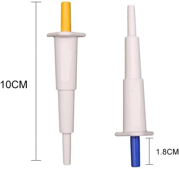 Lab Pipettors, Laboratory Mini Pipette 10-200ul Fixed Volumn Pipettor Manual Single Channel Micropipette Laboratory Equipment(50ul 2pcs)