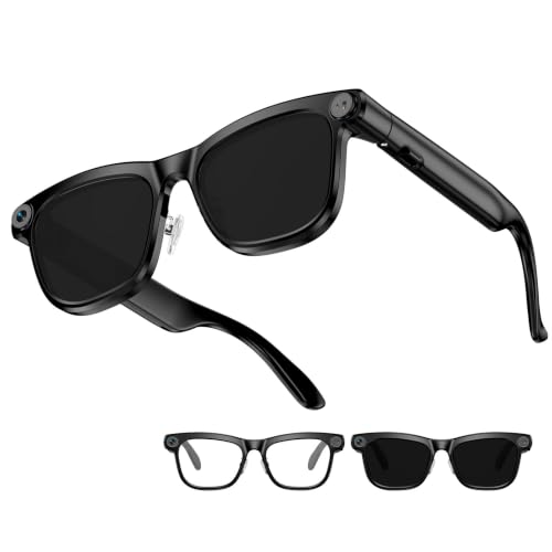 Bapick AI Smart Glasses with Camera, 8MP HD Camera Glasses for Men Women