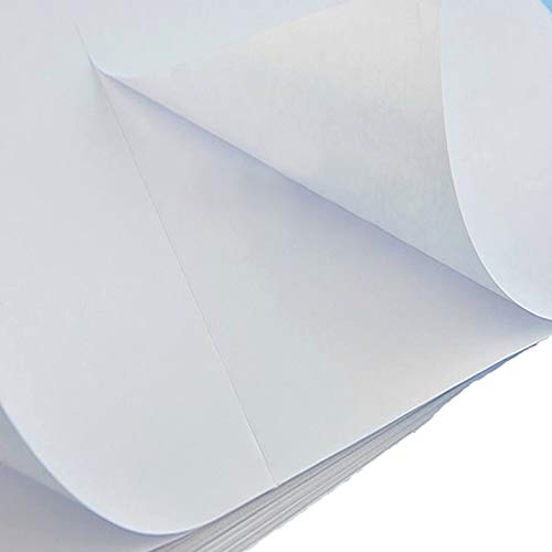 Besteasy 1000 Round Corner Half Sheet Self Adhesive Shipping Labels For Laser And Ink Jet Printers, White Blank (500 Sheets, 1000 Labels) #TOP4