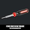 CRAFTSMAN Screwdriver with 6 Multi-Bits, Store Extra Bits in Handle (CMHT68000) #4