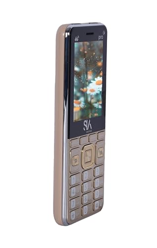 Image of All-New PRO 4G Touch and Type 4G Volte Dual Sim |Keypad Mobile| with 2.8 inch Display | All SIM | Whatsapp |Facebook|Instagram|YouTube|Powerful 3000Mah Battery|Dual Camera| Smart Phone | Gold