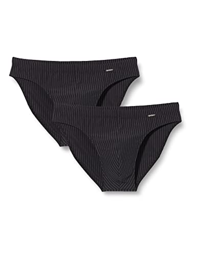 Skiny Herren Brasil Slips | Cotton Advantage (DE/NL/SE/PL Alphanumerisch M Regular Regular Shadow Stripe)
