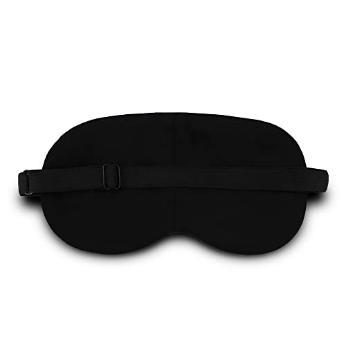 Image of Jenna Fabric Unisex Comfortable Sleeping Soft Funky Eye Mask With Adjustable Strap & Blindfold (Green)