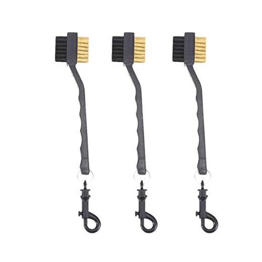 LIOOBO 3Pcs Golf Club Brush Club Groove Cleaner Golf Multi Tool Accesorios de Golf para Deportes Al Aire Libre