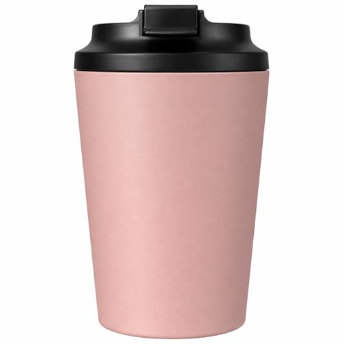 Image of Stvin 380ml Insulated Coffee Mug Travel, Stainless Steel Tumbler with Leak-Proof Lid, Reusable Thermal Cup for Hot & Cold Drinks, Car, Office, Camping & More (3rd Brown)