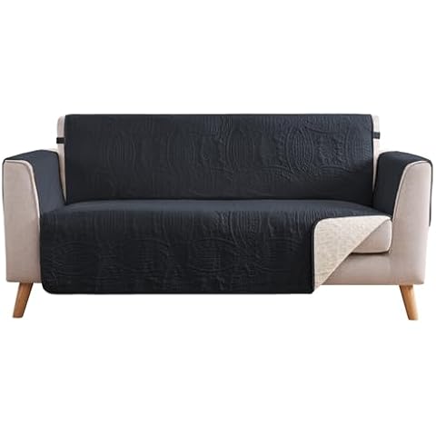 Pamhaven Water Repellent Loveseat Cover Cover