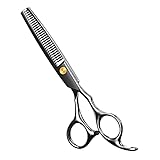 Dosi すきばさみ 散髪はさみ すき率20％ 梳き鋏 セルフカット セニングシザー 前髪カット ステンレス製 髪切りハサミ