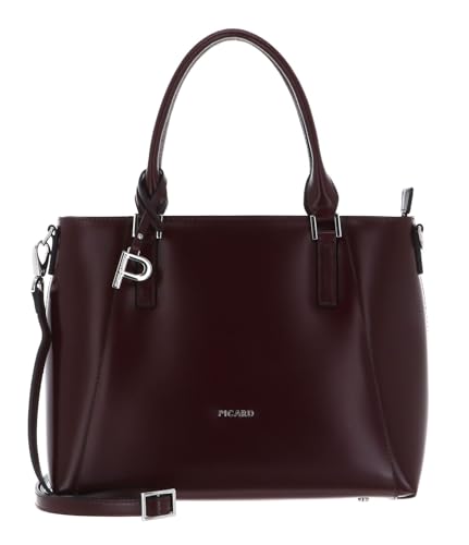 Picard bolso shopper Black Tie Shopper Vino burdeos