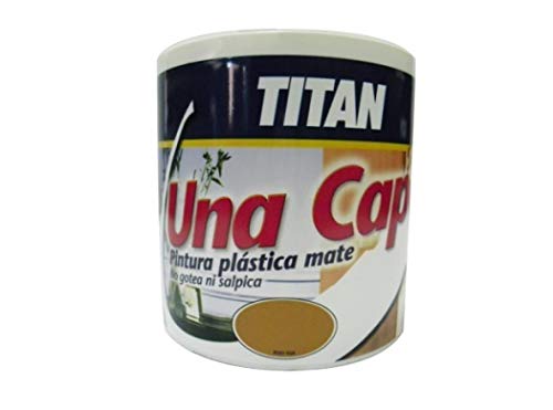 Industrias Titan. S.L 69639234 - Pintura plast mate 750 ml ro/int int. mono una capa titan