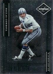 2006 Leaf Limited Football Card #121 Don Meredith