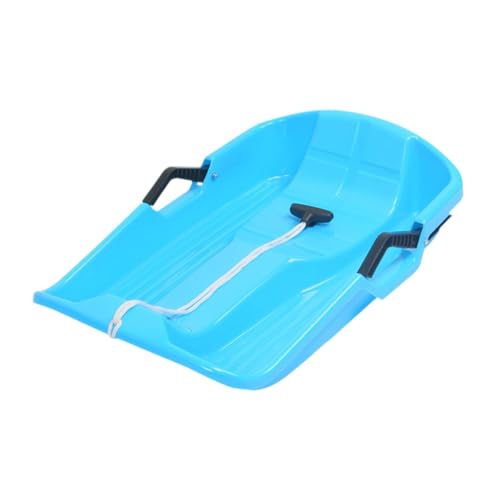 RNXRZANK Snow Sled for Child Sand Sliding Board Toboggan Downhill Sledding, Blue