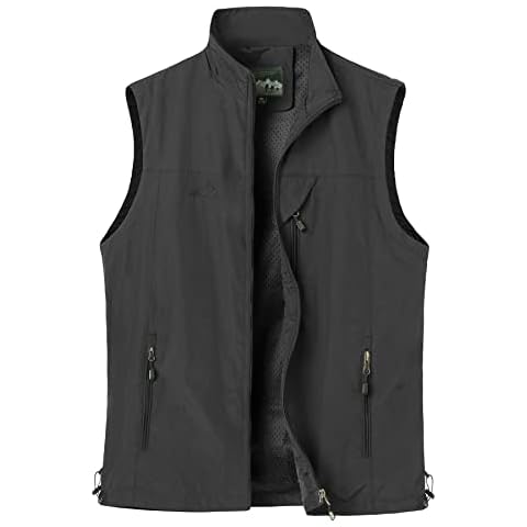 Btmpmcs Quick Dry Lightweight Fishing Vest Cover
