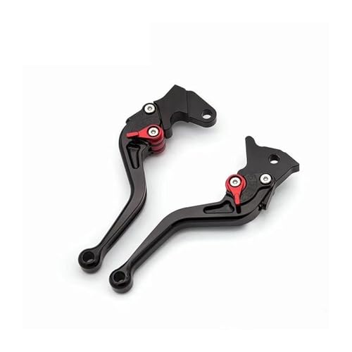 CNC-Motorradbremskupplungshebel Für Yamaha XT660 R X XT660R XT660X 2004-2017 Verstellbarer Aluminiumhebel(Black 147mm)