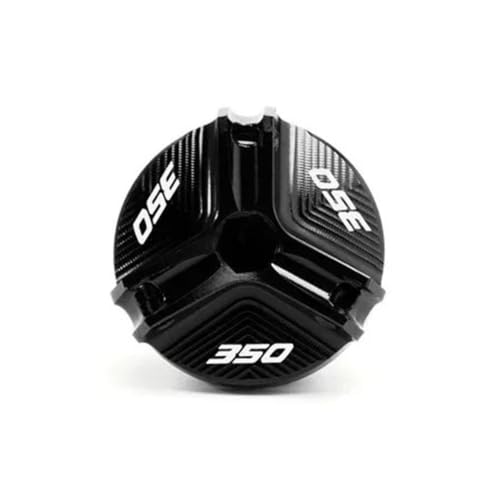 Tapón de motor CNC de aluminio anodizado negro para personalizar motocicletas Honda Forza