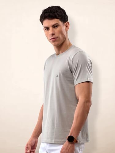 Image of Lux Nitro Cotton Round Neck T-Shirt for Men | Half Sleeve | Regular Fit | Comfortable Everyday Casual Wear