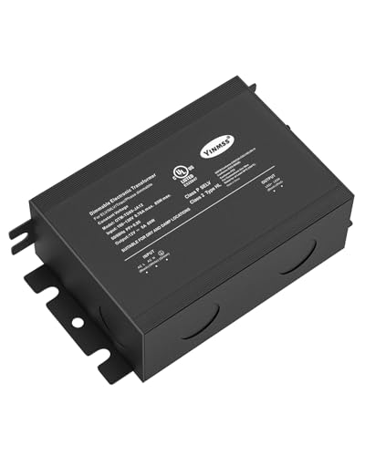 Image of LED Driver 12V 60W DimmableTriac ELV /MLV LED Transformer Compatible with Lutron&Leviton Switches,for LED Strip Lights,Kitchen, Cabinet,UL&FCC-Listed