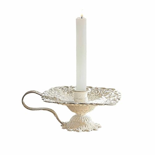 Loberon Kerzenhalter Wilexor, Antik Inspirierter Handleuchter,...