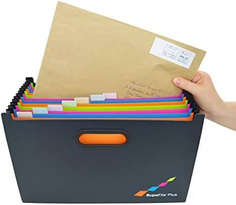 Rapesco 1552 SupaFile Plus 13-Part A4+ Desktop Expanding File Organiser