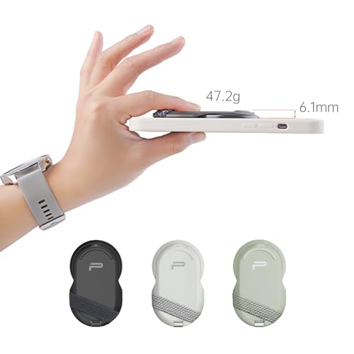 Image of PGYTECH MagFlex Phone Strand, N52 Aluminum Alloy Magsafe Phone Photography Grip Fit for iPhone 12 /13 /14 /15 Series with Magnetic Ring for Android