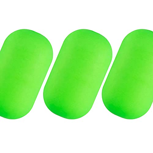 Dr.Fish 30 Pack Fishing Rig Floats Pompano Floats Walleye Rig Lure Making Accessories Surf Fishing Foam Snell Bobbers Large-2/3 * 2/5" Green