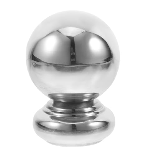 Alipis Boule D'Escalier En Acier Inoxydable 3.35 Pouces Capuchon De Poteau Décoratif Rampe Balustrade Pour Terrasse Escalier Installation Facile Résistance À L'Usure
