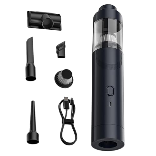 Aspiradora de automóvil portátil, inalámbrica y Liviana : purificador de Aire rápido para Consolas de Camiones, vehículos recreativ