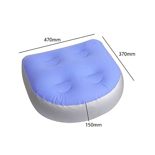 Almofada inflável para spa, Romacci Cadeira Almofada Tapete Almofada Inflável Relaxante Boosters Ass