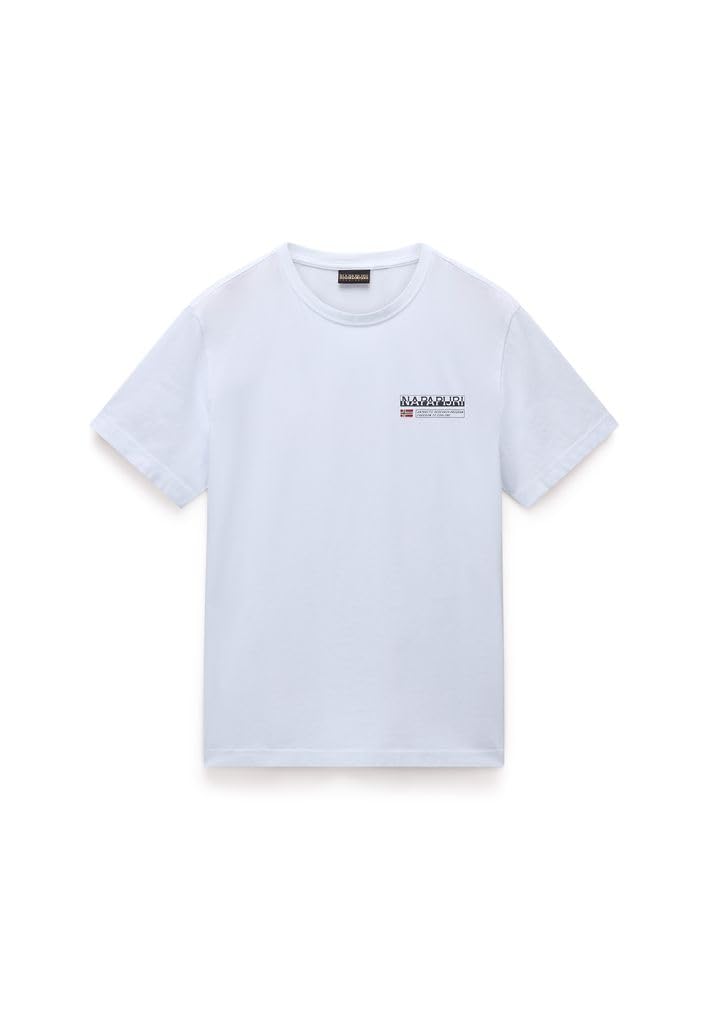 Napapijri T.shirt NP0AHQQ0021 S-KASBA Bianco