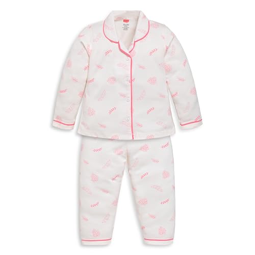 Image of LuvLap Baby Boys & Girls Night Suit Regular Fit 100% Cotton Full Sleeve Nightsuit Pack of 1