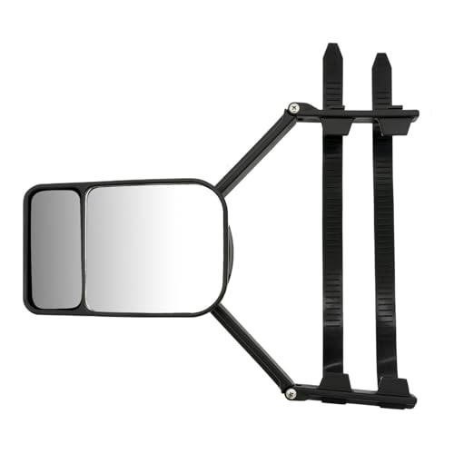 Miroirs de remorquage réglables pour éliminer les angles morts en camion