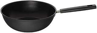 Fiskars Hard Face Wok 2 cm, do użytku na wszystkich rodzajach kuchenek, materiał: aluminium/tworzywo, kolor: czarny, 1052233