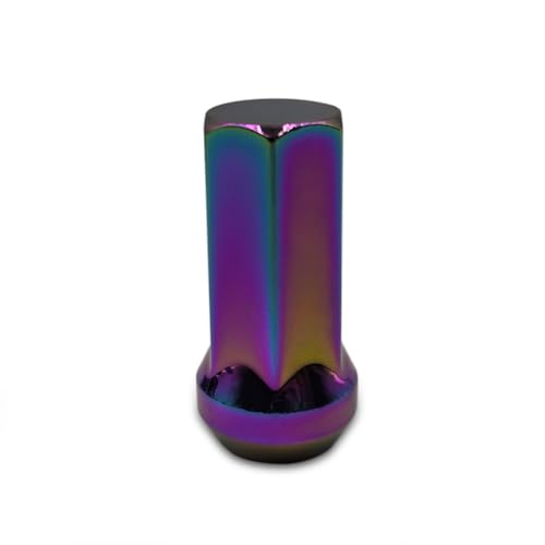 Image of M12x1.5 Lug Colorful. Nuts Lug,Spiked Lug nut for ACU ra, Honda, Chevy, Hyundai, Toyota, Lexus, 20PCS 12x1.5 Lug Nuts with Socket Key.