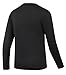 Runceptual 5T to Youth UPF 50+ Long Sleeve Rash Guard - Boys and Girls UV Protection Moisture Wicking Athletic T-Shirt Black