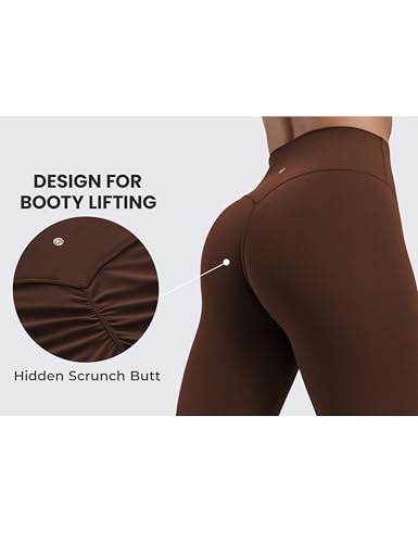 Image of CRZ YOGA Secretsculpt Leggings 25 inch | Butterlift, Buttery Soft, Moderate Compression, Workout, Pilates, No Front Seam, Booty Scrunch Butt, High Waist, for Women