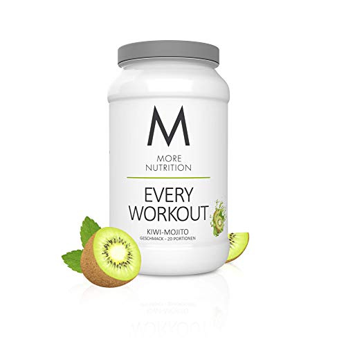 MORE NUTRITION Every Workout (1 x 700 g Pulver) - Fitness Booster mit Creatin für mehr Power und Pump beim Krafttraining (Kiwi-Mojito)