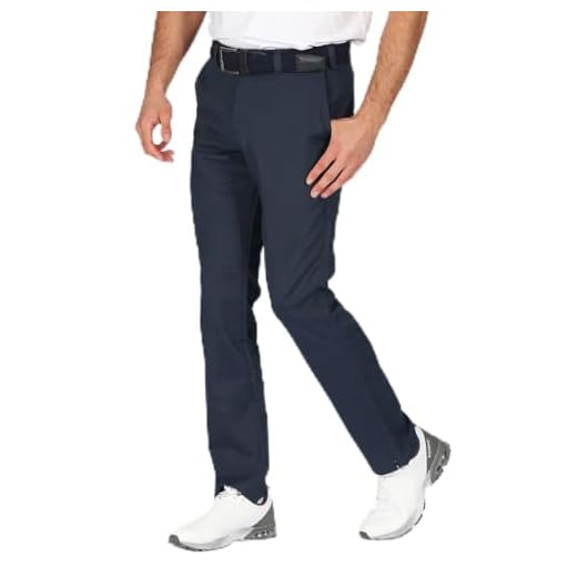 Stromberg Men's Hampton Stretch Golf Trousers, Navy, 38W Long